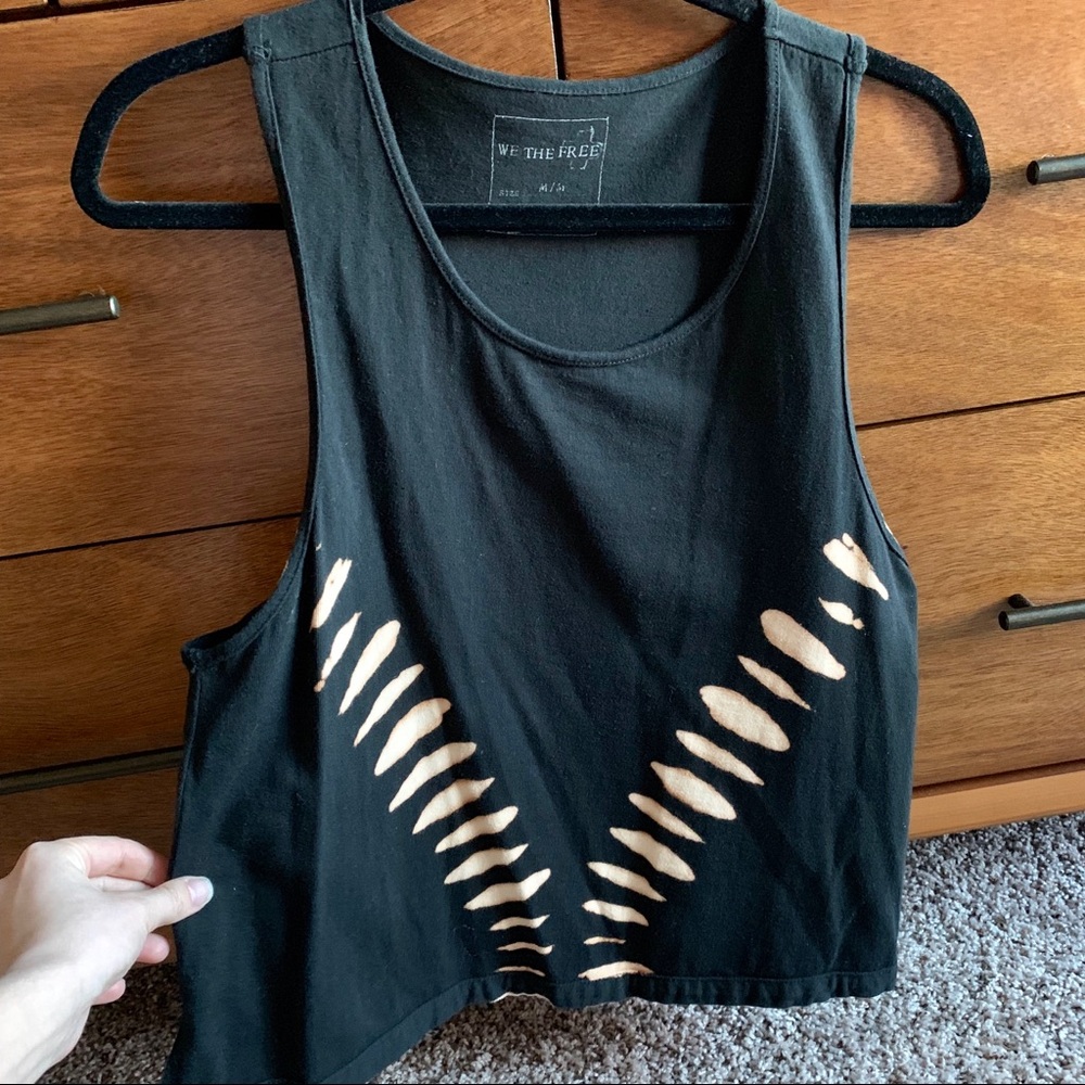 Free People Shirt Tie Dye